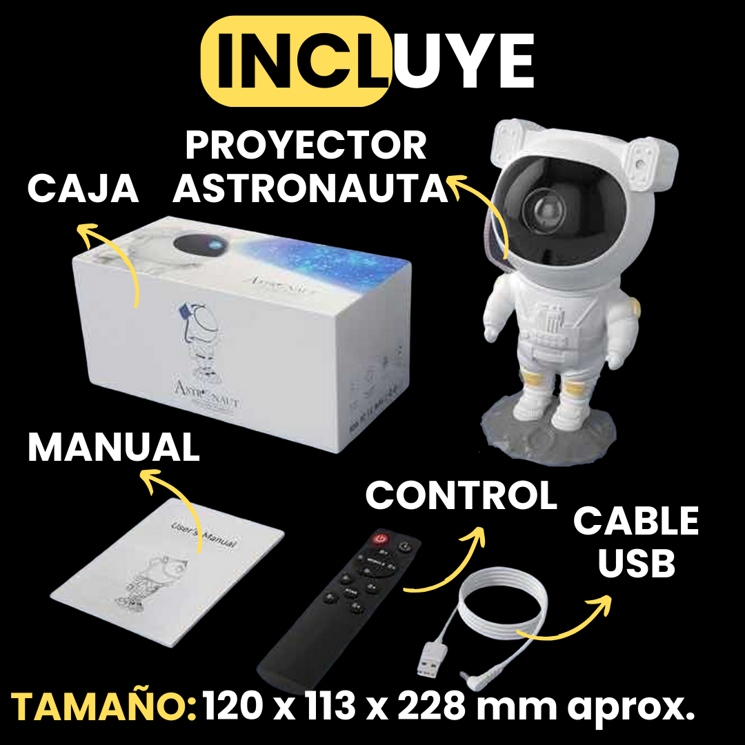 PROYECTOR ASTRONAUTA GRANDE