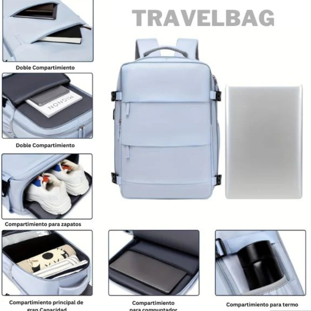 NO PAGUES MÁS POR TU EQUIPAJE: TRAVELBAG VIRAL + 25% DCTO 🎒✈️