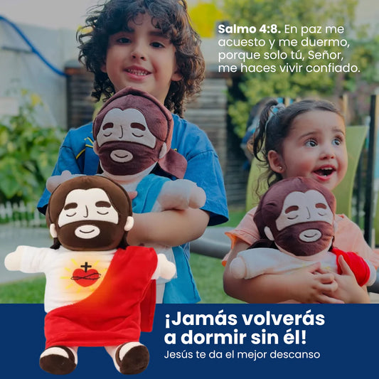 EXCLUSIVO: PELUCHE DE JESÚS DE LUJO QUE RESPIRA ♥️