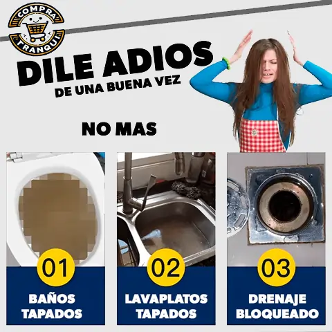 DESTAPA CAÑERIAS - PAGUE 1 LLEVE 2