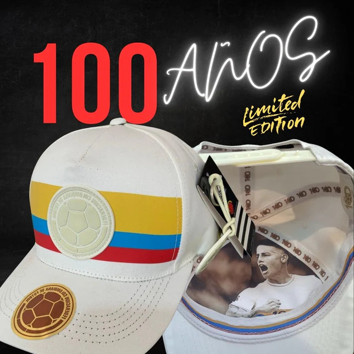 GORRA COLOMBIA EDICIÓN 100 AÑOS - ENVIO GRATIS 📦
