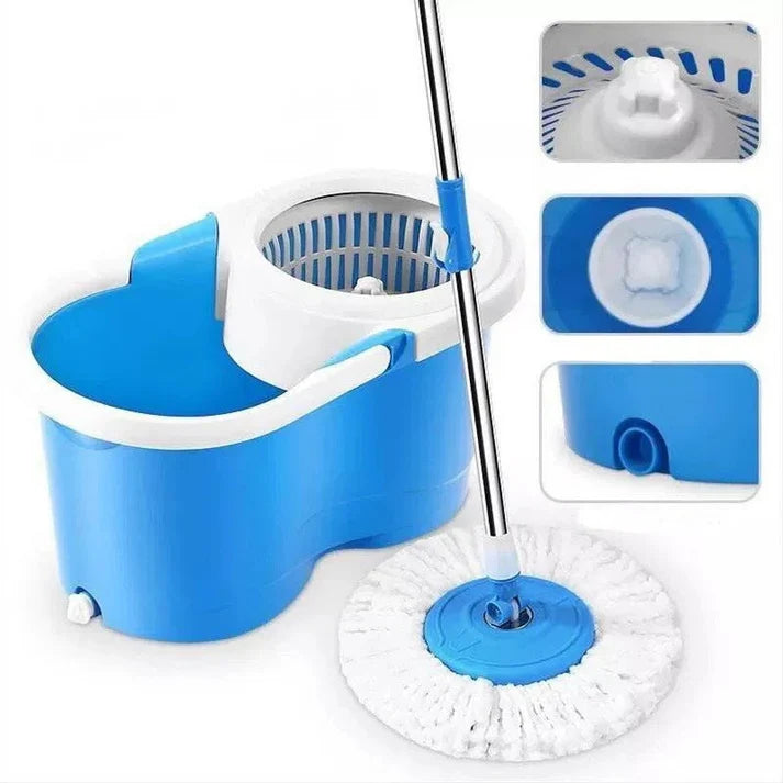 CLEAN360 - TRAPERO ESCURRIDOR GIRATORIO