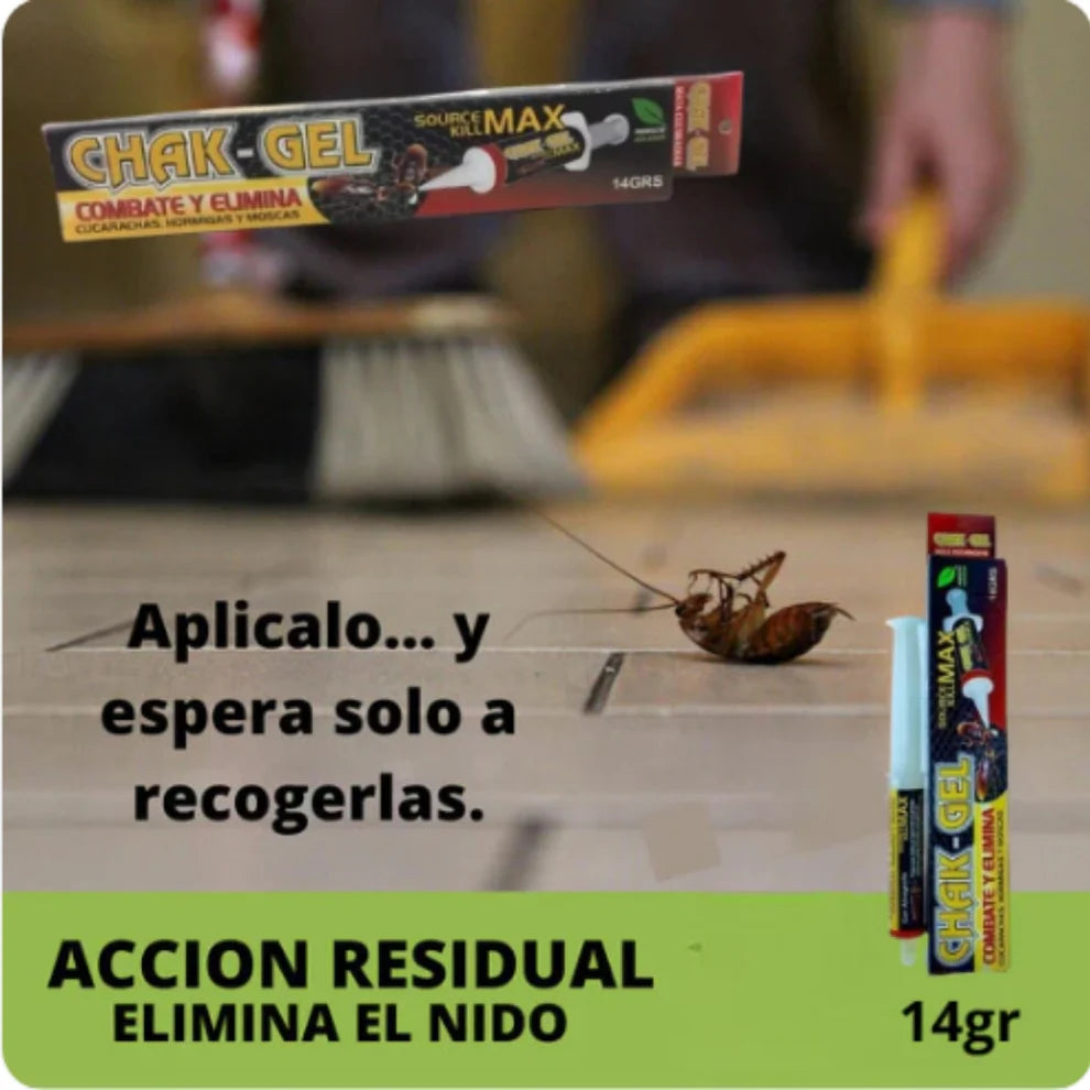 CHAKILLER® - EXTERMINA LAS CUCARACHAS CON UNA SOLA GOTA🪳- PAGA 1 LLEVA 2