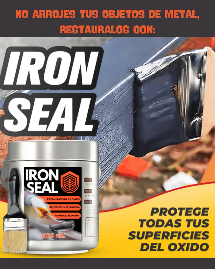 OXISTOP® - DETÉN EL ÓXIDO YA, RESTAURADOR DE METALES + BROCHA (400 ML)