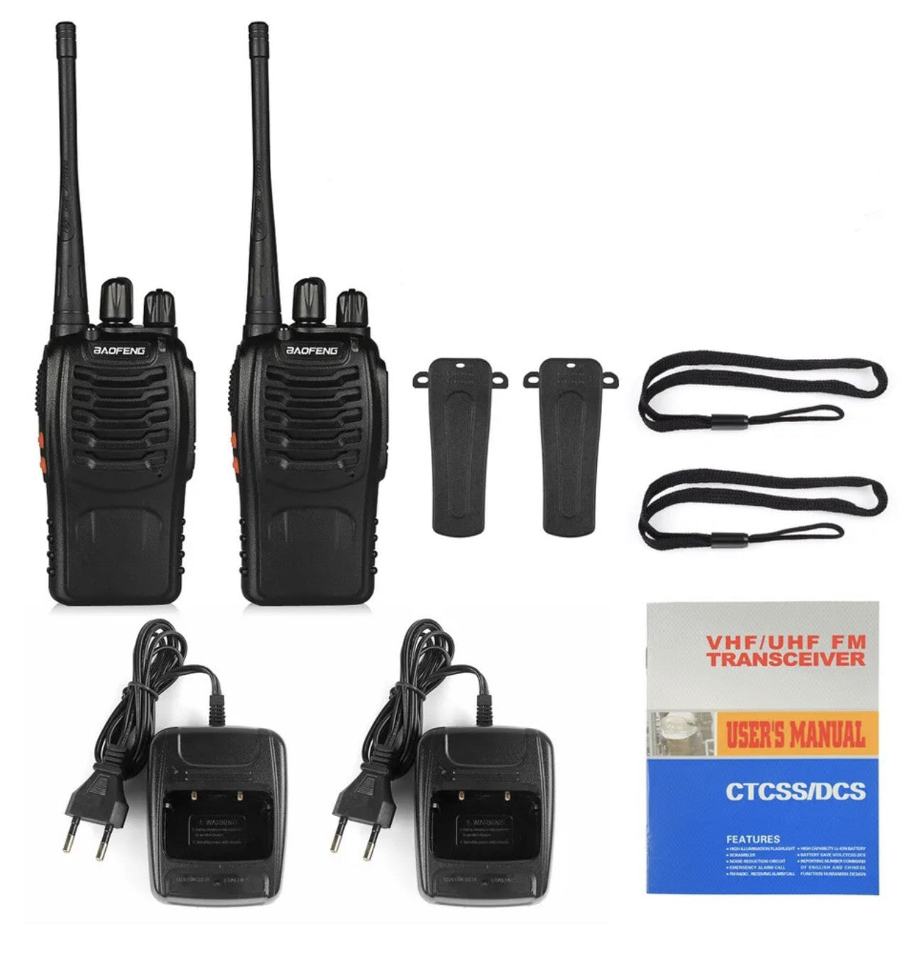 RADIO WALKIE TALKIE X2