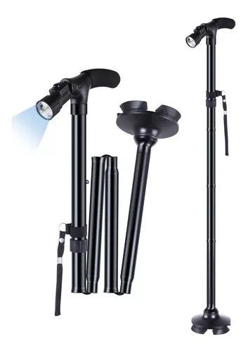 BASTÓN PLEGABLE CON LUZ