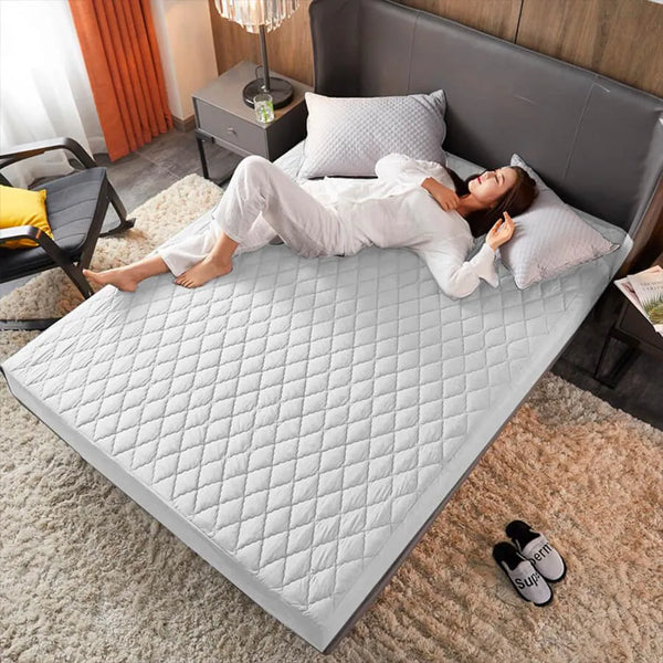 PROTECTOR COLCHON ANTIFLUIDO ACOLCHADO | Despídete de los ácaros y regueros