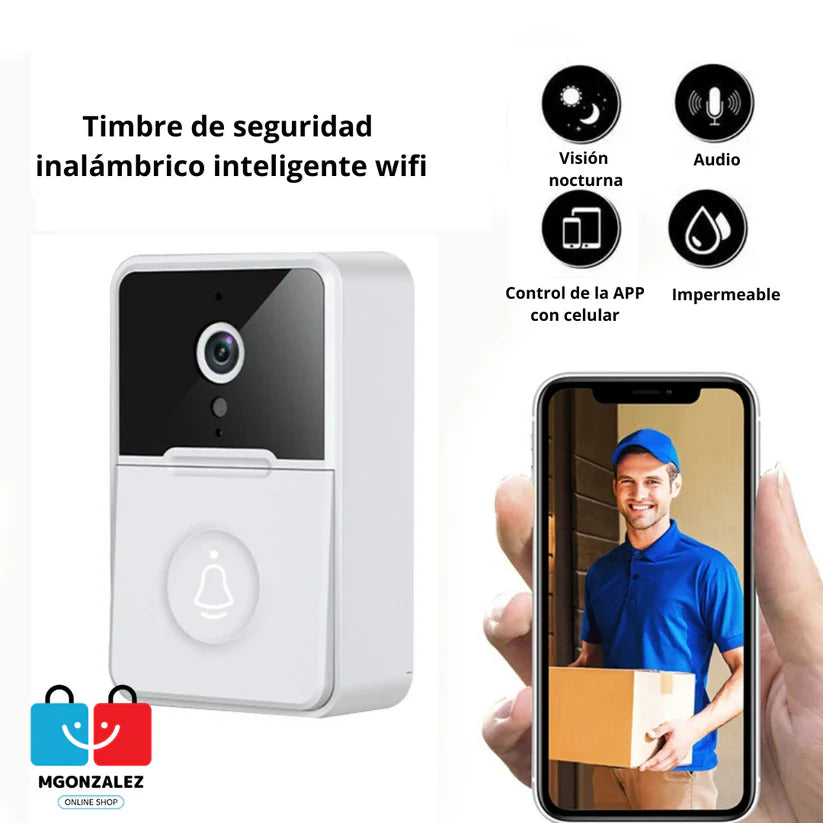 TIMBRE CON CAMARA INALAMBRICO