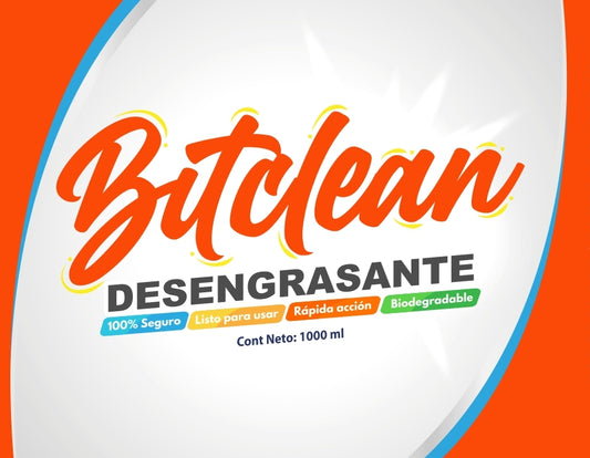 DESENGRASANTE BITCLEAN (1 LITRO)