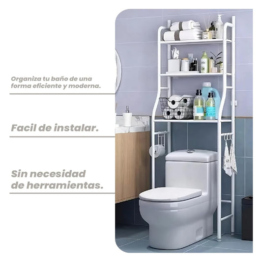 OFERTA DEL MES: ESTANTE ORGANIZADOR DE BAÑO POR 3 NIVELES