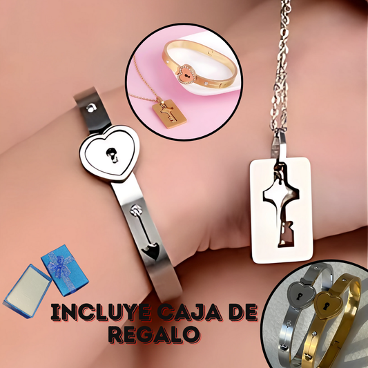 DUO DEL AMOR: COLLAR + PULSERA