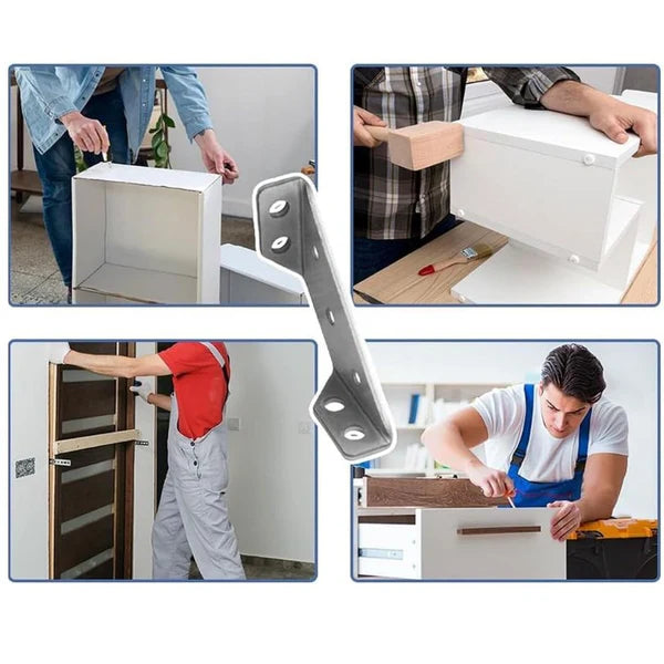 SteelFirme - CONECTOR DE ESQUINA UNIVERSAL X10 UNIDADES