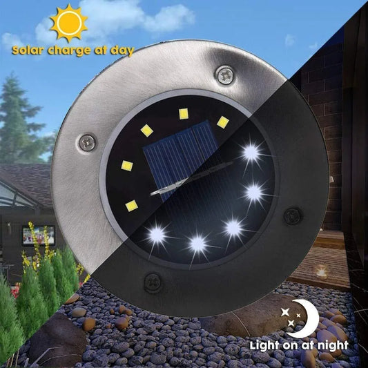 LUZ SOLAR LED CIRCULAR