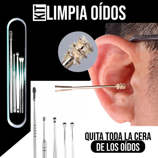 KIT LIMPIADOR DE OIDOS PROFESIONAL (PAGA 1 LLEVA 2)