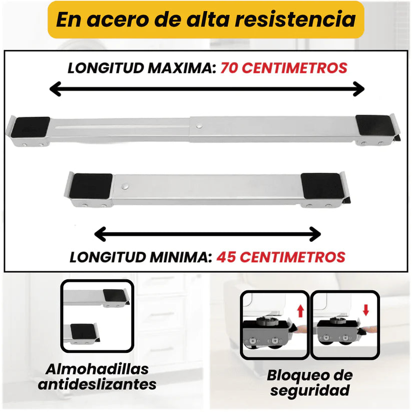 SOPORTE UNIVERSAL RODACHINES ELECTRODOMÉSTICOS