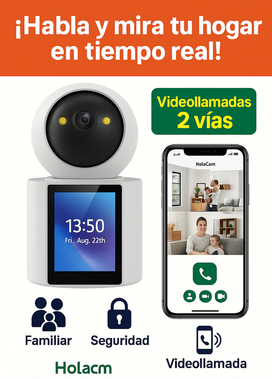 HolaCam – Habla y Mira tu Hogar en Tiempo Real