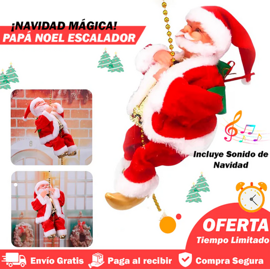 PAPÁ NOEL ESCALADOR® - EL MEJOR ADORNO PARA NAVIDAD 🎅