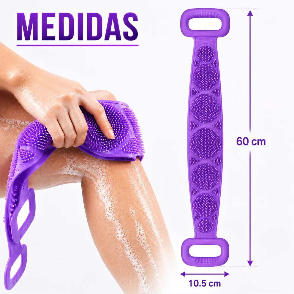 BANDA EXFOLIANTE MULTIFUNCIONAL 🛀🫧