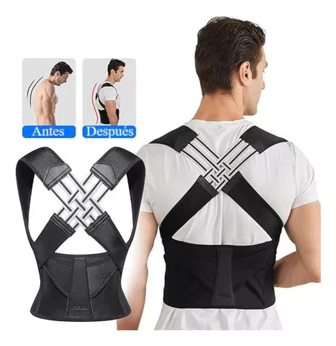 CORRECTOR DE POSTURA CON SOPORTE LUMBAR UNISEX