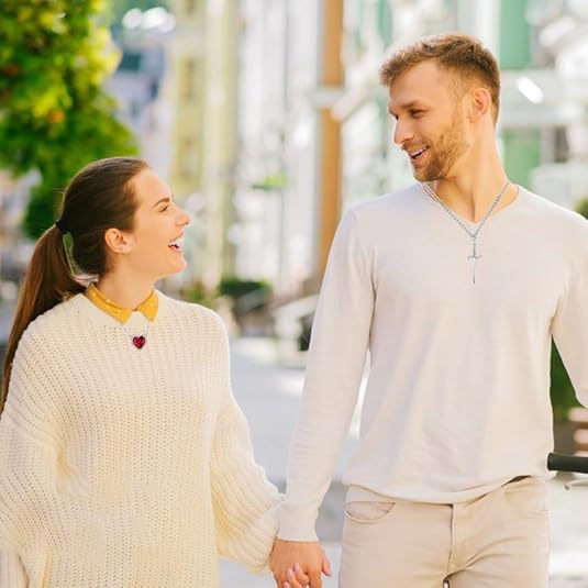 COLLAR ESPADA + COLLAR CORAZÓN: AMOR Y PROTECCIÓN ETERNA ♥️⚔️