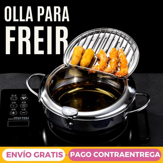 OLLA PARA FREIR CON CONTROL DE TEMPERATURA